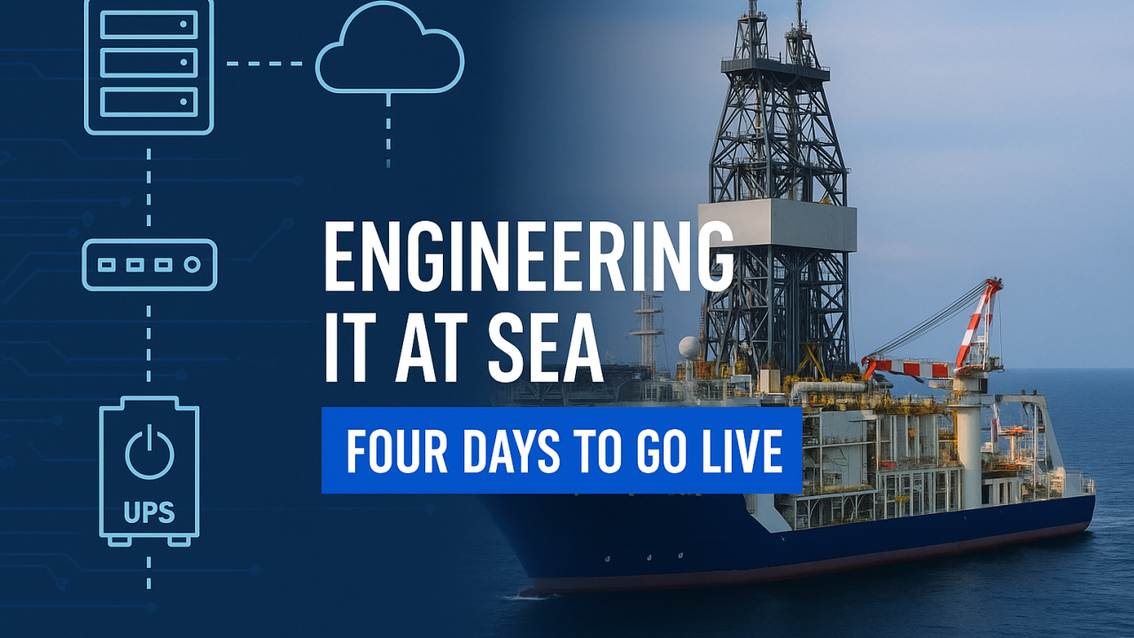 Engineering IT at Sea: Four Days to Go Live