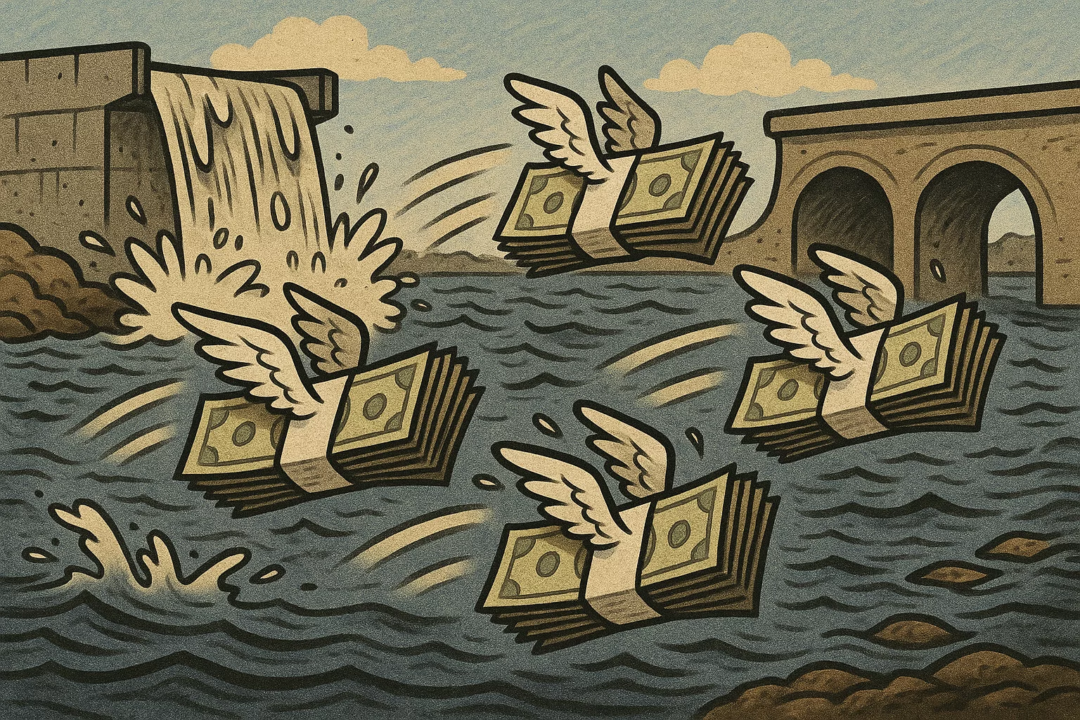 Ghost Projects: Fighting Floods with Accountability